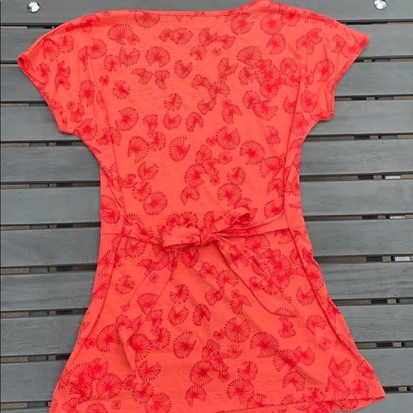 Esprit top Fitted Tie-back Coral Dandelion - Picture 9 of 11
